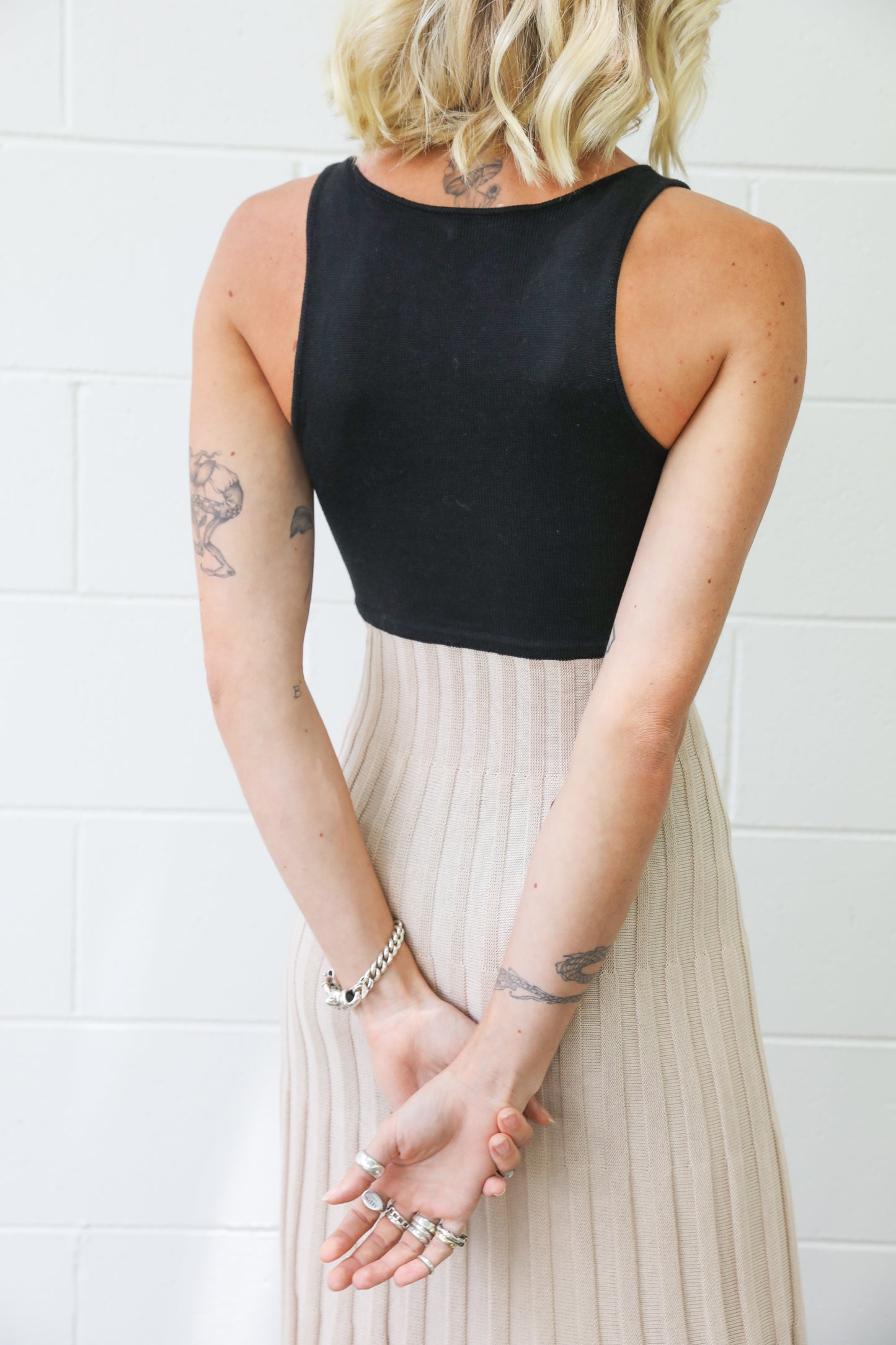 TAMIKA MAXI DRESS - BLACK SAND