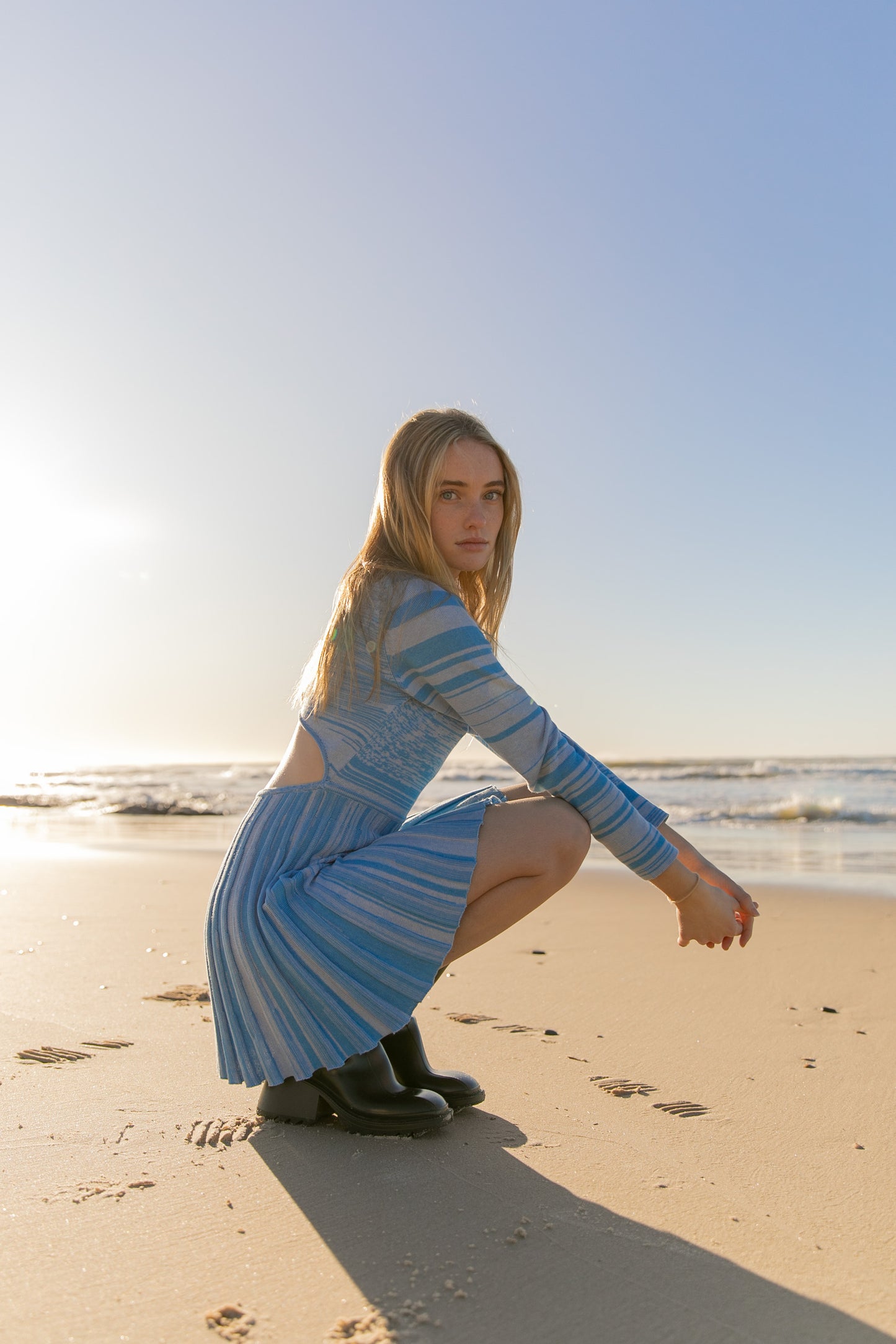 CINDY LS MINI DRESS - OCEANIDE