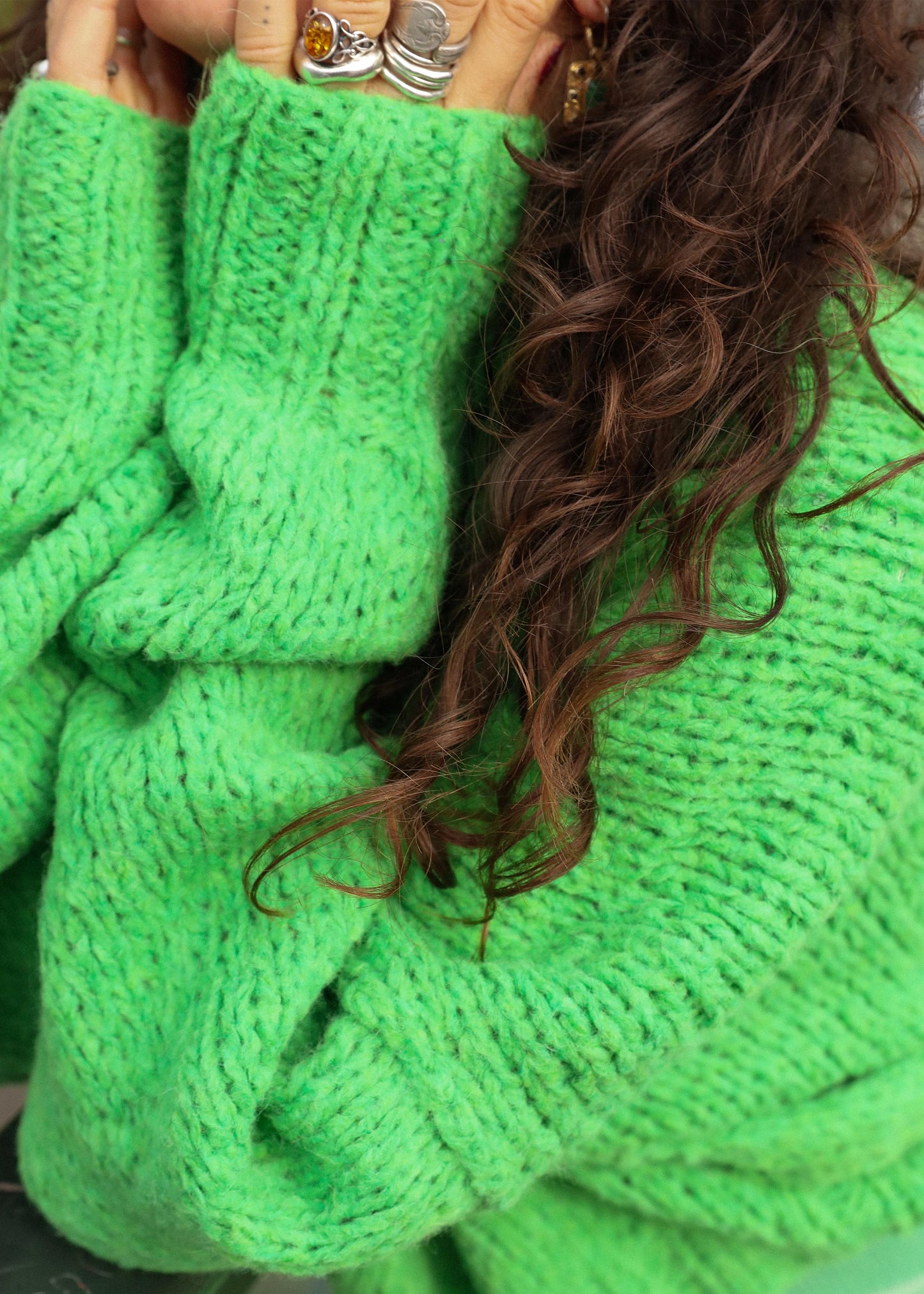 GIGI KNIT - LAWN GREEN