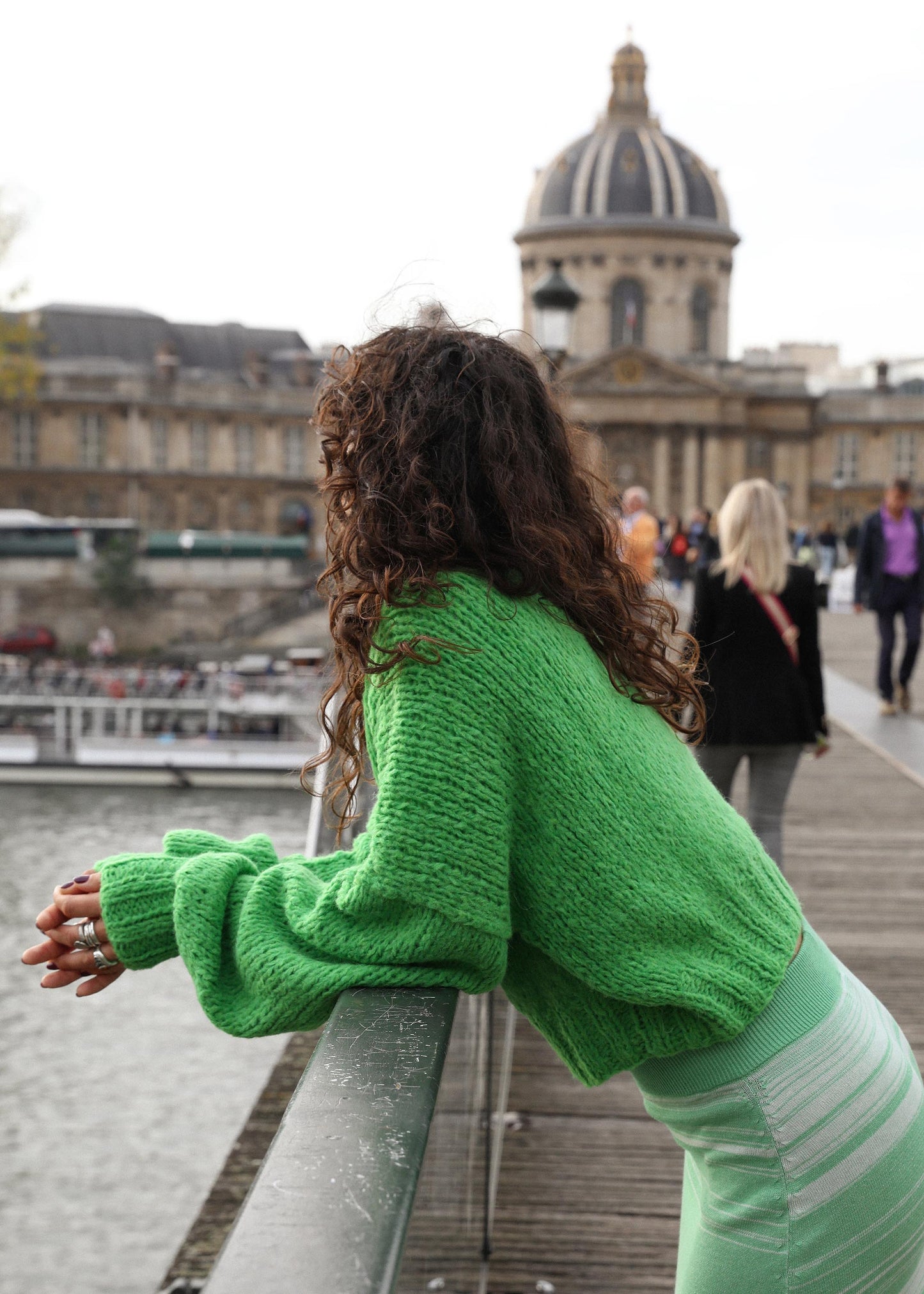 GIGI KNIT - LAWN GREEN
