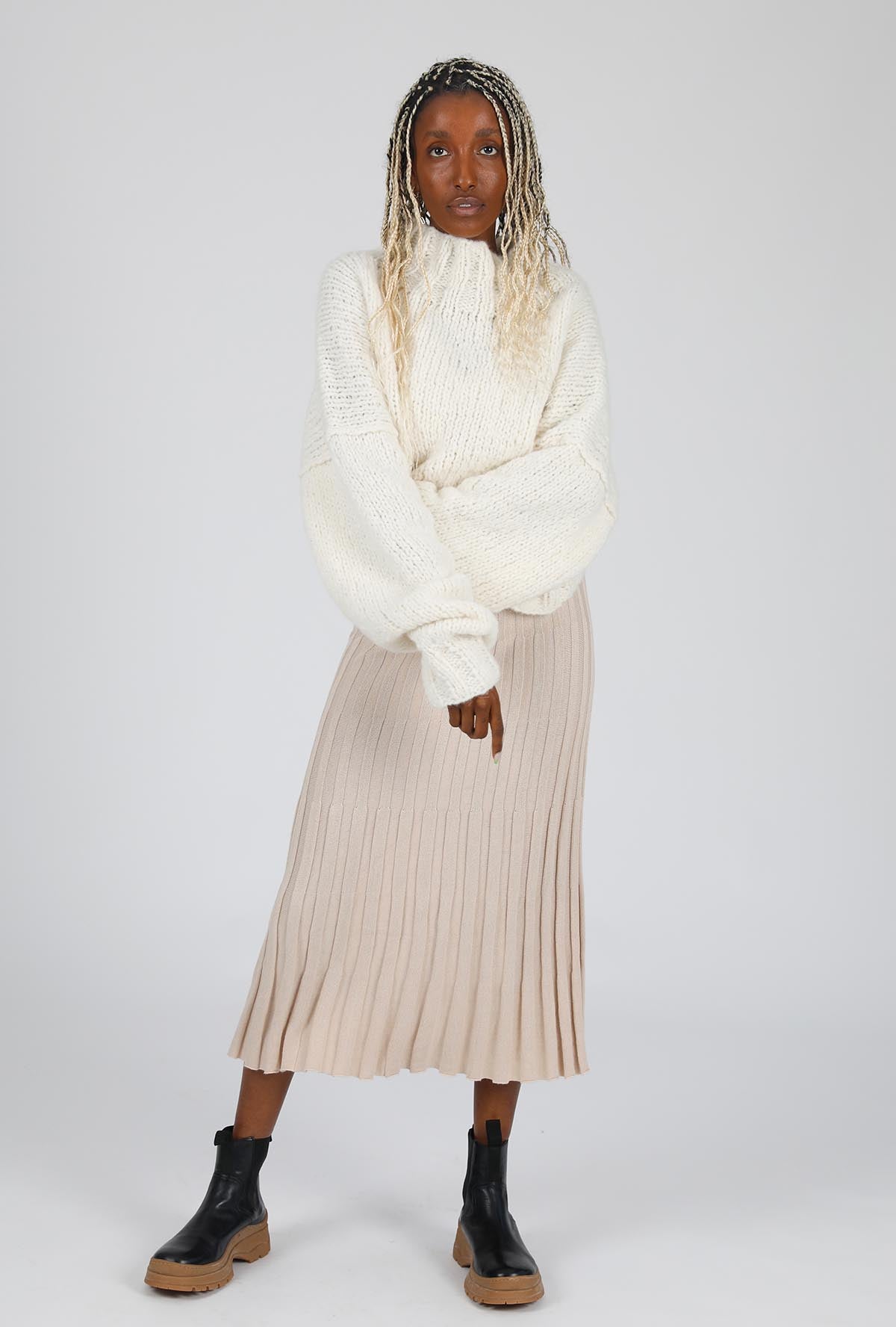 GIGI KNIT - WHITE