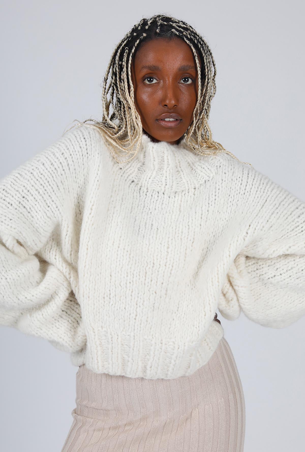 GIGI KNIT - WHITE